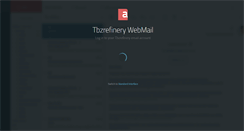 Desktop Screenshot of mail.tbzrefinery.co.ir
